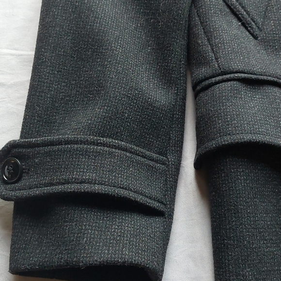 Sold! H&M Grey long overcoat, 38 (10 women) - Picture 6 of 13